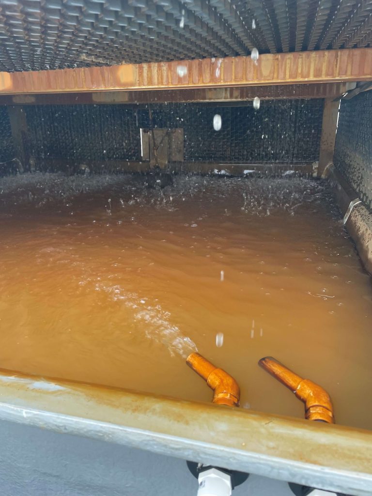 Dirty Tower Water